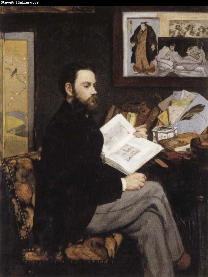 Edouard Manet Emile Zola